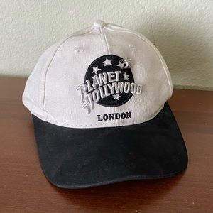 Vintage 90s Planet Hollywood London Hat
